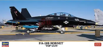 Hasegawa 02436 1/72 F/A-18 B Hornet `TopGun` (Plastikiniai modelis)
